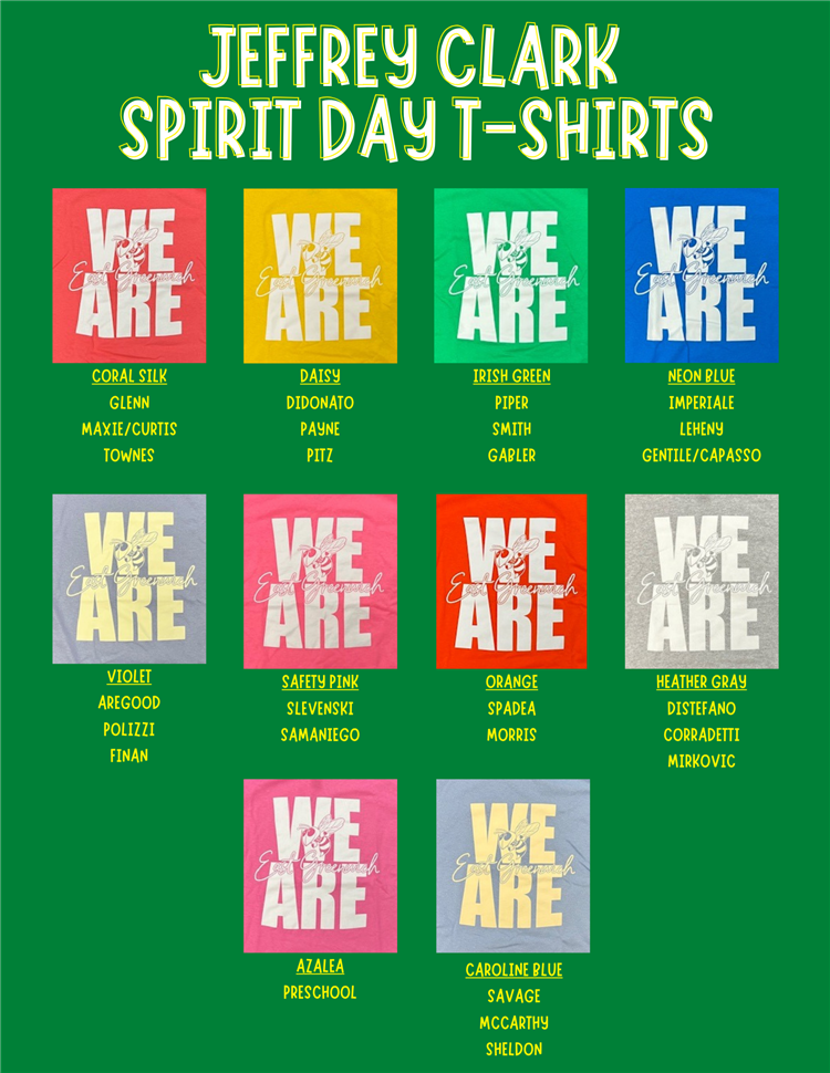 Jeffrey Clark Spirt Day T-Shirts